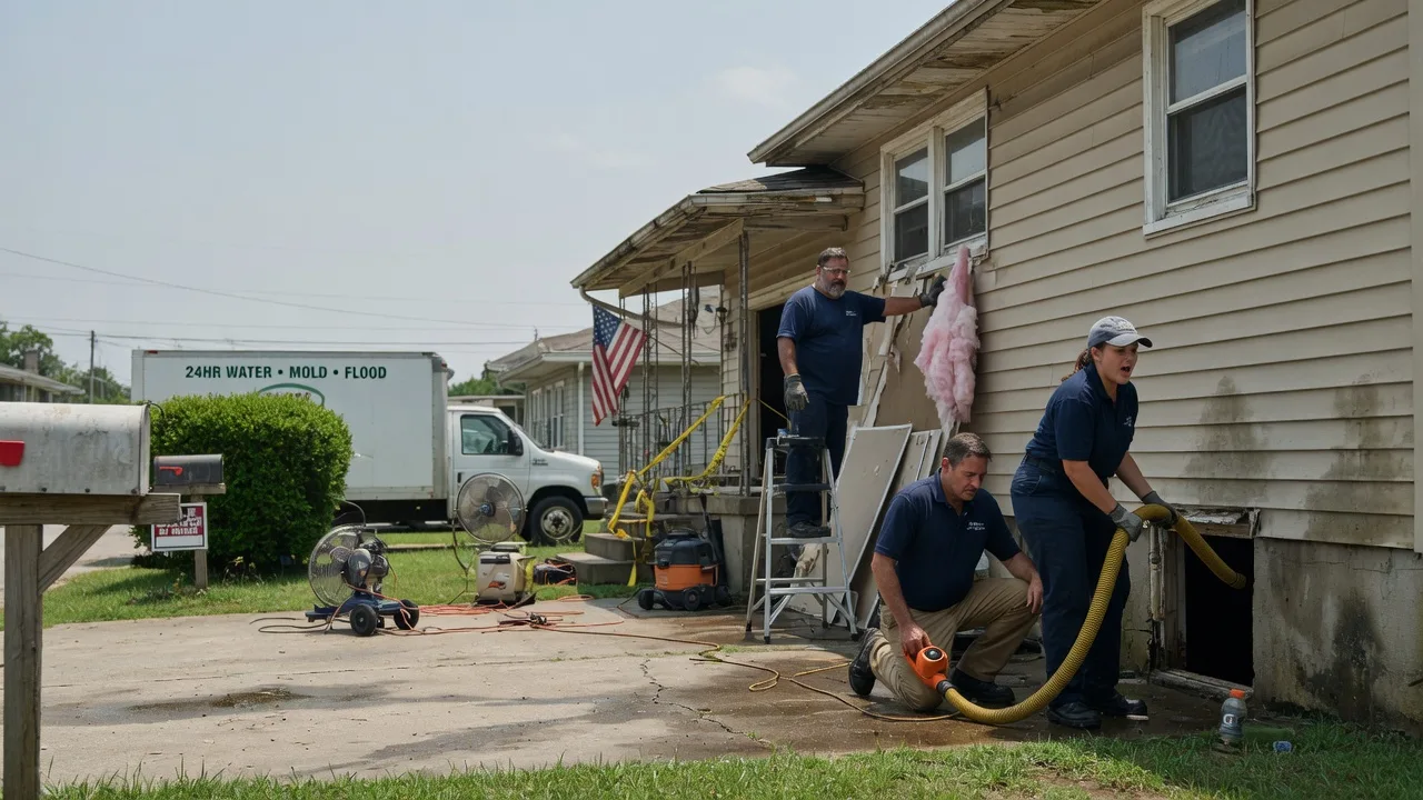 Water Damage Repair in New Geneva, PA near me